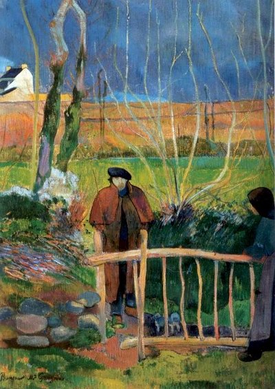 Bonjour Monsieur Gauguin by Paul Gauguin